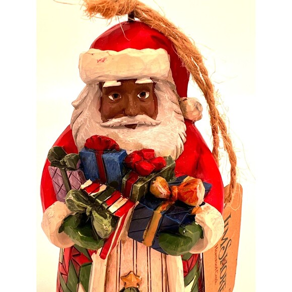 Jim Shore SANTA ARMS‎ FULL OF GIFTS Santa Ornament Heartwood Creek 6009464 New - Picture 5 of 14